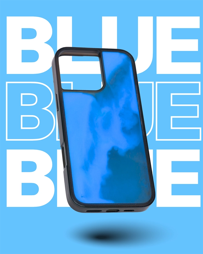 iPhone 16 Pro Blue Case