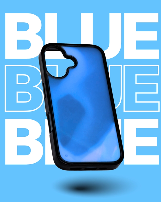 iPhone 16 Blue Case